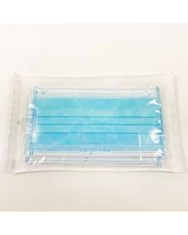 5er Pack medizinische Gesichtsmasken -  Typ II - Einweg im Polybeutel - steril & vakuumverpackt