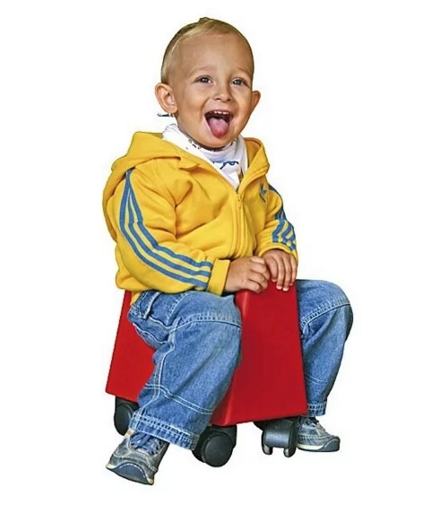 Slip car Soft Troller - Color: Red - Dimensions: 29x17x30cm - 59,80