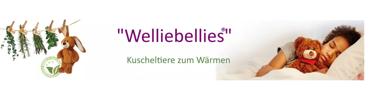 Welliebellies & Warmies - Cuddly animals for warming
